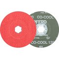 Pferd COMBICLICK® Fiber Disc, 4-1/2" Dia. - Ceramic Oxide CO-COOL, 120 Grit 40731